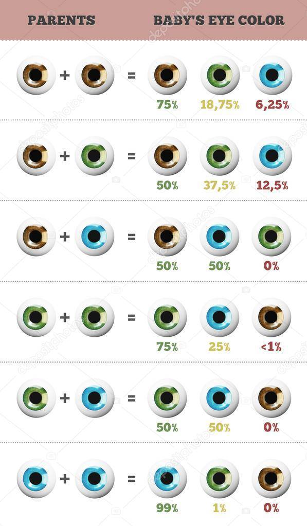 Когда меняется цвет глаз у новорожденных - "здоровое око"