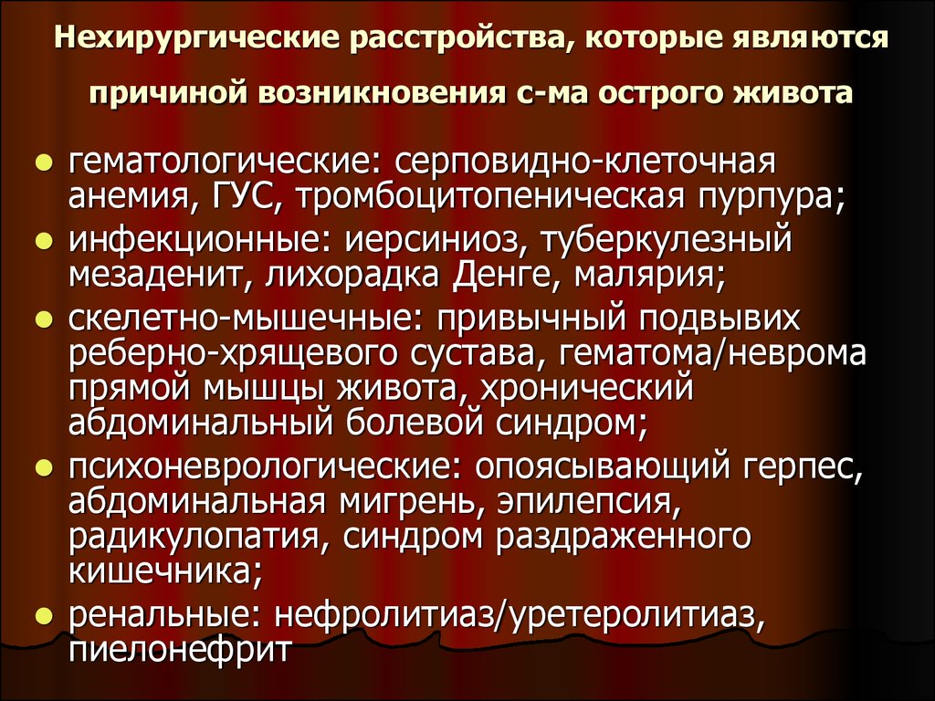 Мезаденит у детей: причины, симптомы и лечение