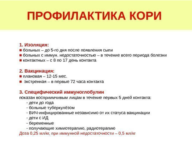 Корь у детей: причины, симптомы, лечение, профилактика, видео