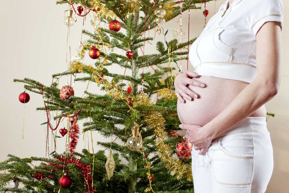 Рожать 31 декабря. Ёлочка при беременности. Позировка беременность с елкой.