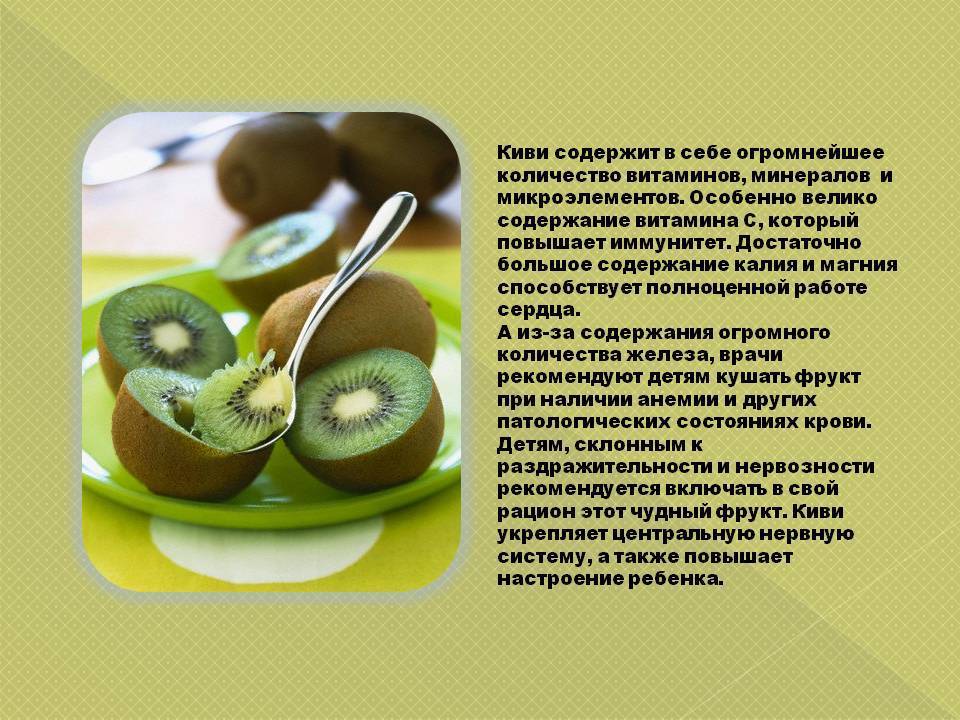 Можно ли есть киви при грудном вскармливании? правила употребления фрукта и полезные рецепты