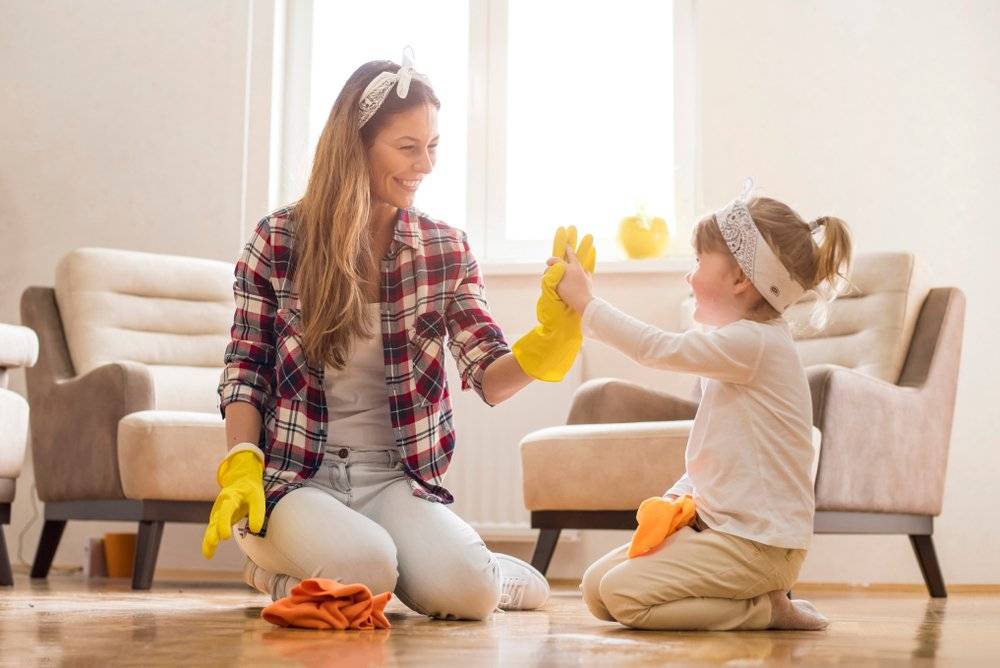 Ребенок и домашние дела: как совместить?
