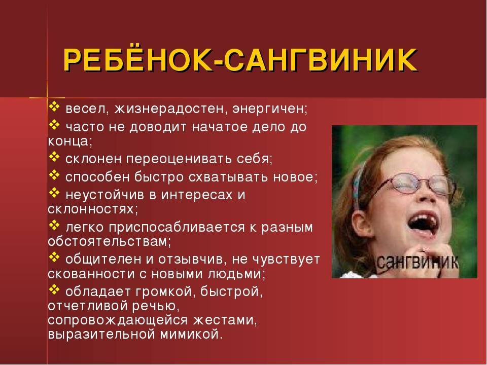 Особенности воспитания ребенка с учетом его темперамента. ребенок сангвиник, холерик, флегматик, меланхолик