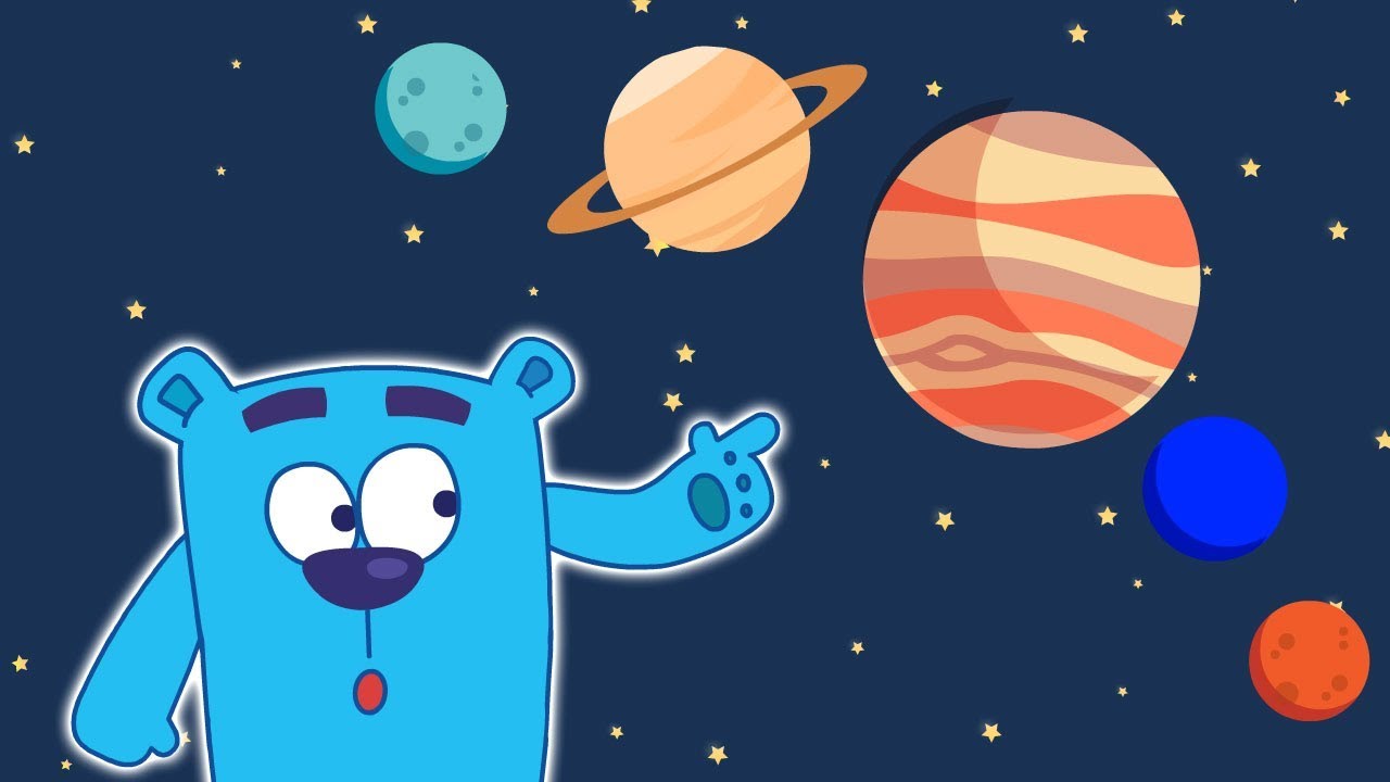 Космос - развивающий мультик для детей
