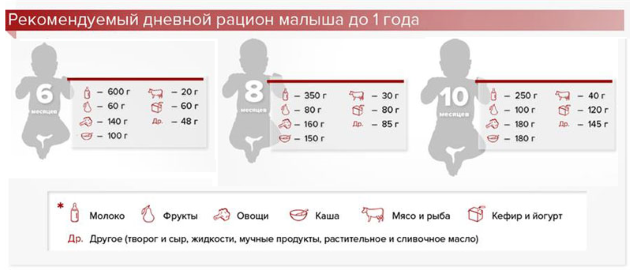 Календарь развития ребенка в 6 месяцев, что должен уметь