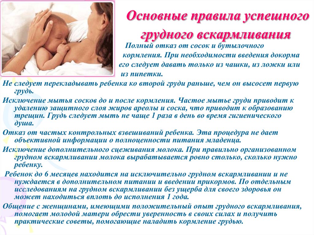 Грудное вскармливание в сложных ситуациях: как преодолеть трудности