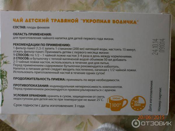 Укропная водичка для новорожденного | уроки для мам