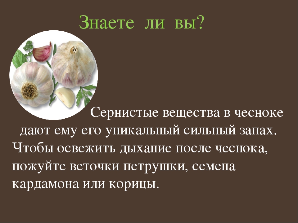 Можно ли чеснок при грудном вскармливании