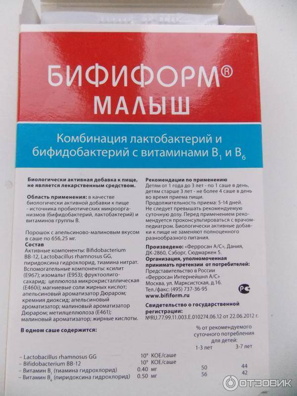 Бифиформ, инструкция по применению, фармакологическое действие