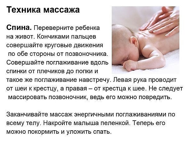 👉👉как делать массаж новорожденному ребенку (грудничку) 👈👈