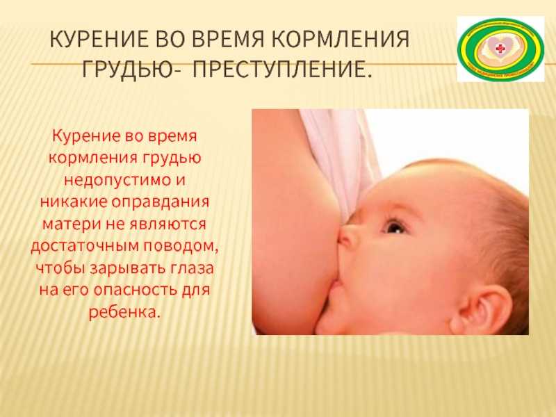 Курение при грудном вскармливании: попадает ли никотин в молоко