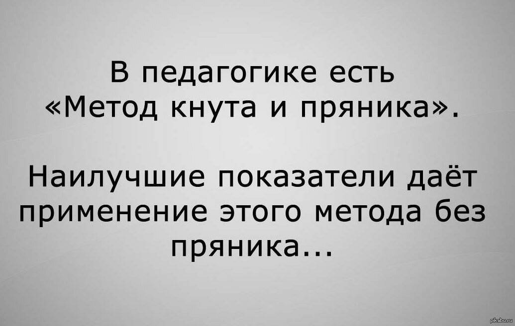Как воспитывать детей: кнутом или пряником?