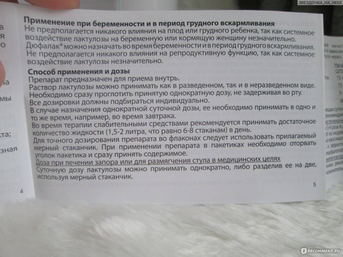 Дюфалак при беременности: инструкция по применению / mama66.ru